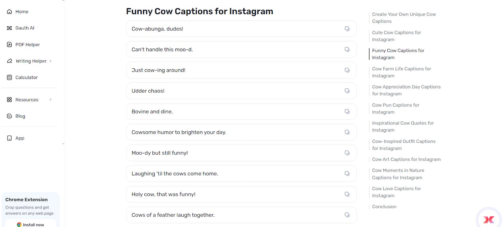 Moo-tivational Moments: Generating Popular Cow Quotes for Instagram